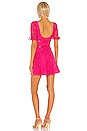 view 3 of 3 Cloud Nine Mini Dress in Fuchsia Pink