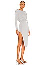 view 2 of 3 Lalli Midi Dress in Heather Grey
