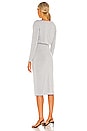 view 3 of 3 Lalli Midi Dress in Heather Grey