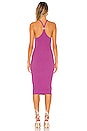 view 3 of 3 Lydia Midi Dress in Punch Purple