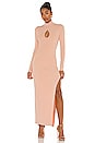 view 1 of 4 Tami Keyhole Dress in Nude