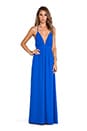 view 1 of 5 Good As Gold Maxi Dress in Cobalt