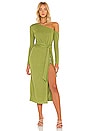 view 1 of 3 Kayla Midi Dress in Green