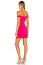 view 3 of 3 Rachel Mini Dress in Bright Pink