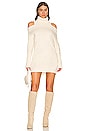 view 1 of 3 Anisa Turtleneck Sweater Dress in Cream