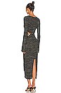 view 3 of 3 Jordy Midi Dress in Heather Charcoal