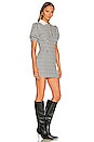 view 2 of 3 Alexandria Mini Dress in Black & White