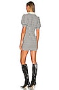view 3 of 3 Alexandria Mini Dress in Black & White