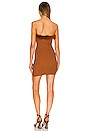 view 3 of 3 Hadley Faux Feather Trim Mini Dress in Birch