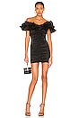 view 1 of 3 Nikolina Ruched Dress in Black