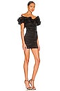 view 2 of 3 Nikolina Ruched Dress in Black