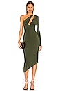 view 1 of 3 ROBE SIENNE in Olive Green