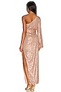 view 3 of 4 Life of The Party Gown in Rose Gold