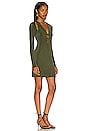 view 2 of 3 ROBE MARAIS in Olive Green