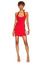 Monica Mini Dress in Red
