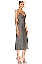 view 3 of 4 Lovers + Friends Lauren Midi Dress in Black Polka Dot
