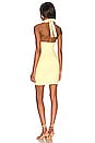 view 3 of 3 Danielle Mini Dress in Sunshine Yellow