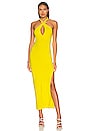 Tyra Dress in Yellow