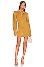 view 1 of 3 Open Back Mini Dress in Camel
