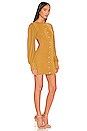 view 2 of 3 Open Back Mini Dress in Camel