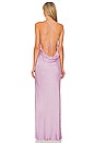 view 3 of 3 Evelyn Gown in Lilac Purple