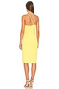 view 3 of 3 Lazo Midi Dress in Sunshine Yellow