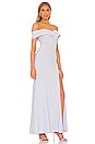 view 2 of 3 The Hailey Gown in Baby Blue