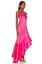 view 2 of 3 Heidi Gown in Berry Pink