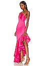 view 3 of 3 Heidi Gown in Berry Pink