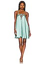 view 1 of 3 Kayleigh Mini Dress in Mermaid Green