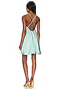 view 3 of 3 Kayleigh Mini Dress in Mermaid Green