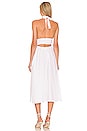 view 3 of 3 Fatima Midi Dress in White