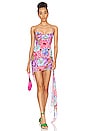 view 1 of 4 Wilshire Midi Dress in Kim floral