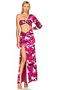 view 1 of 4 Santa Monica Gown in Lyza Dye
