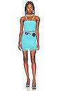 view 1 of 4 Westlake Mini Dress in Turquoise Blue