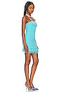 view 3 of 4 Westlake Mini Dress in Turquoise Blue