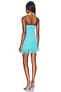 view 4 of 4 Westlake Mini Dress in Turquoise Blue