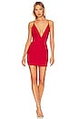 view 1 of 4 Catalina Mini Dress in Cherry Red