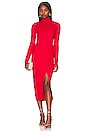 view 2 of 3 Andie Midi Dress in Scarlet Red