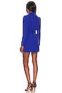 view 3 of 4 City Blazer Dress in Royal Blue