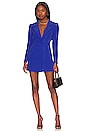 view 4 of 4 City Blazer Dress in Royal Blue