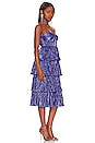 view 2 of 4 ROBE MI-LONGUE MYA in Deep Blue