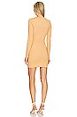 view 3 of 3 МИНИ ПЛАТЬЕ DARCEY in Latte Brown