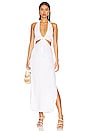 view 1 of 4 Forget Me Knot Maxi Dress in White