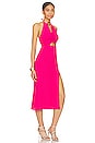 view 2 of 3 Myah Midi Dress in Hot Pink
