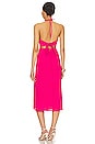 view 3 of 3 Myah Midi Dress in Hot Pink