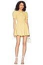 view 2 of 4 Dalia Mini Dress in Butter Yellow