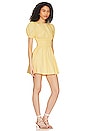 view 3 of 4 Dalia Mini Dress in Butter Yellow