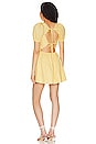 view 4 of 4 Dalia Mini Dress in Butter Yellow