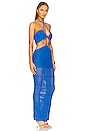 view 2 of 3 Tabea Maxi Dress in Cobalt Blue